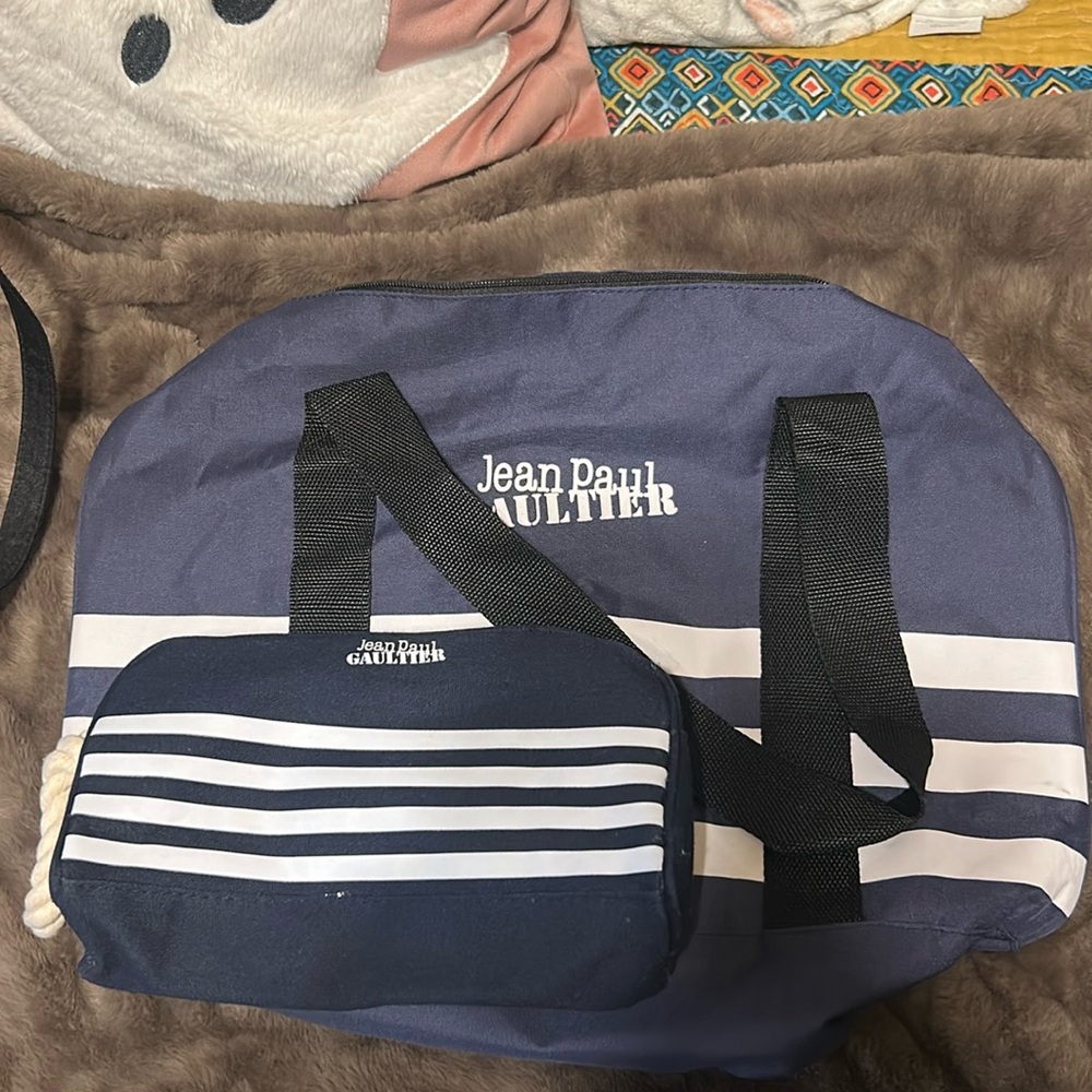 NWOT Jean Paul Gaultier duffel bag. Unisex